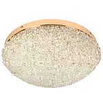 Круглый потолочный светильник с хрустальным декором Vere Crystal Ceiling Lamp 50 варинант исполнения - 1 | Loft Concept в Твери