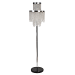 Торшер Хром с каскадом сияющих кристаллов Shining Waterfall варинант исполнения - 1 | Loft Concept в Твери