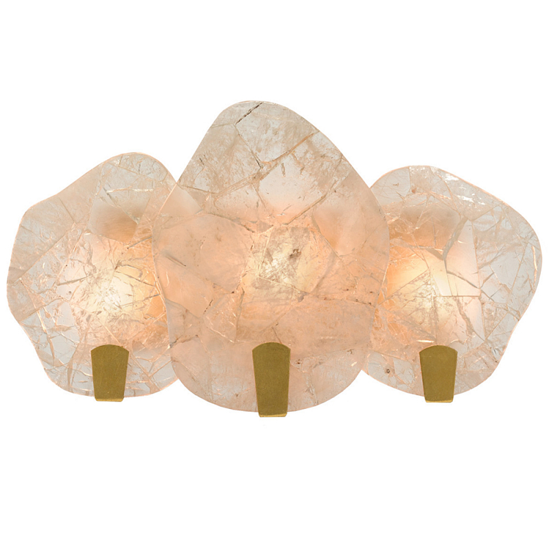 Бра из трех органических форм Quartz Light Золотой Бра из трех органических форм Quartz Light Золотой в Твери | Loft Concept