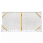 Панно декоративное с ручной росписью Gray Strokes варинант исполнения - 4 | Loft Concept в Твери