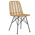 Стул с ротанговым плетением Wicker Stool без подлокотников варинант исполнения - 6 | Loft Concept в Твери