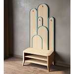 Вешалка «Байома» варинант исполнения - 2 | Loft Concept в Твери