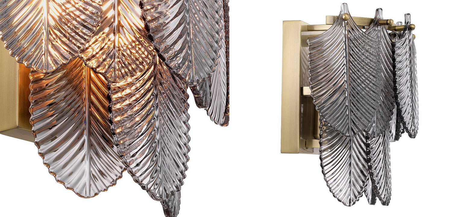 Бра Eichholtz Wall Lamp Verbier smoke Бра Eichholtz Wall Lamp Verbier smoke - Loft-Concept в Твери