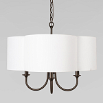 Люстра с белым текстильным абажуром Vitorino  варинант исполнения - 1 | Loft Concept в Твери