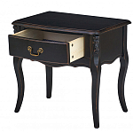 Тумба прикроватная из массива березы с ящиком и состаренным эффектом Vintage варинант исполнения - 3 | Loft Concept в Твери