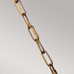 Подвесной светильник со стальным плафоном и белым матовым стеклянным шаром Feiss варинант исполнения - 8 | Loft Concept в Твери