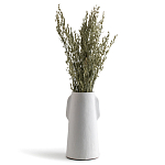 Ваза Serené Ceramic Vase Белая варинант исполнения - 3 | Loft Concept в Твери