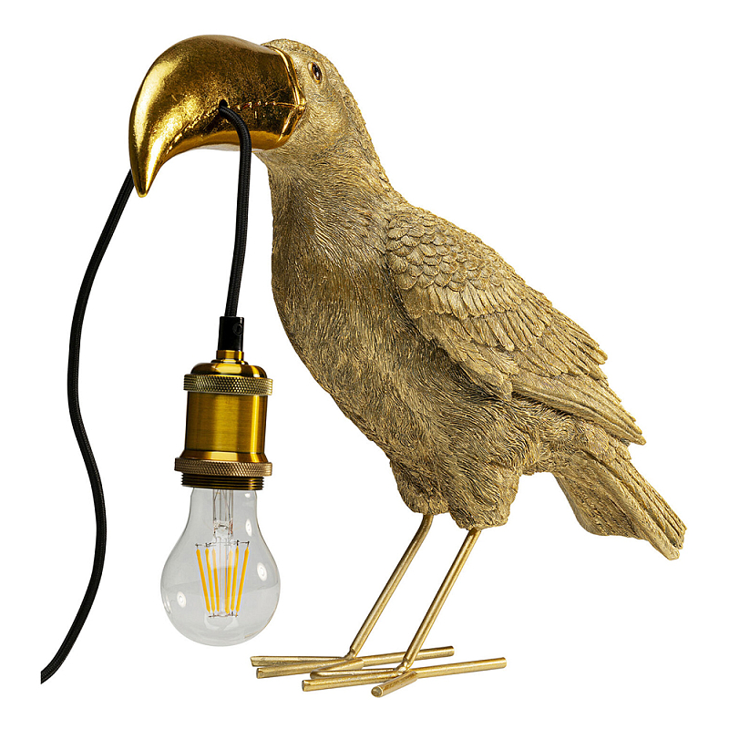 Настольная лампа Золотой Тукан Золотой в Твери | Loft Concept 