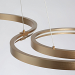 Люстра подвесная светодиодная в виде волнообразной ленты Ribbon Vortex варинант исполнения - 21 | Loft Concept в Твери