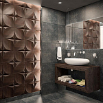 Гипсовая 3D панель с принтографией PM-22 варинант исполнения - 2 | Loft Concept в Твери