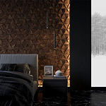 Гипсовая 3D панель с принтографией PM-50 варинант исполнения - 3 | Loft Concept в Твери