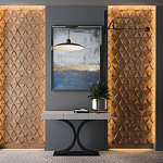 Гипсовая 3D панель с принтографией PM-50 варинант исполнения - 1 | Loft Concept в Твери