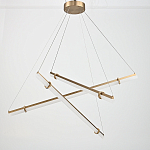 Светодиодная люстра Trumpet Tube Brass 107 варинант исполнения - 4 | Loft Concept в Твери