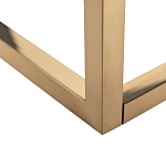 Консоль с ящиками зеркальная с золотым декором Gold Painted Mirror Console варинант исполнения - 4 | Loft Concept в Твери