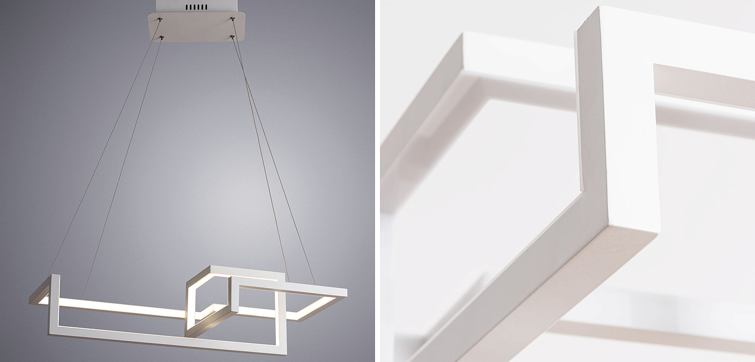 Люстра Esther Geometric White Chandelier I Люстра Esther Geometric White Chandelier I - Loft-Concept в Твери