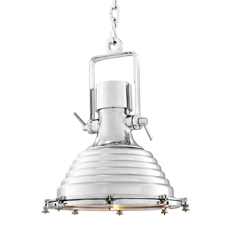 Люстра Lamp Maritime Aluminium Алюминий Прозрачное Стекло в Твери | Loft Concept 