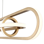 Подвесной светильник с вытянутой овальной формой Eurofase варинант исполнения - 8 | Loft Concept в Твери