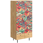 Шкаф с принтом Dominoes варинант исполнения - 1 | Loft Concept в Твери