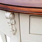 Деревянная консоль с ящиком в стиле прованс Hadrienne Montmartre Provence Connsole Table варинант исполнения - 2 | Loft Concept в Твери