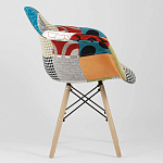Стул с обивкой в стиле Patchwork варинант исполнения - 3 | Loft Concept в Твери