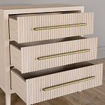 Комод Primo с 3 выдвижными ящиками Светлый дуб варинант исполнения - 6 | Loft Concept в Твери