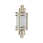 Бра с геометрическим каркасом и матовым белым цилиндрическим плафоном Feiss варинант исполнения - 1 | Loft Concept в Твери