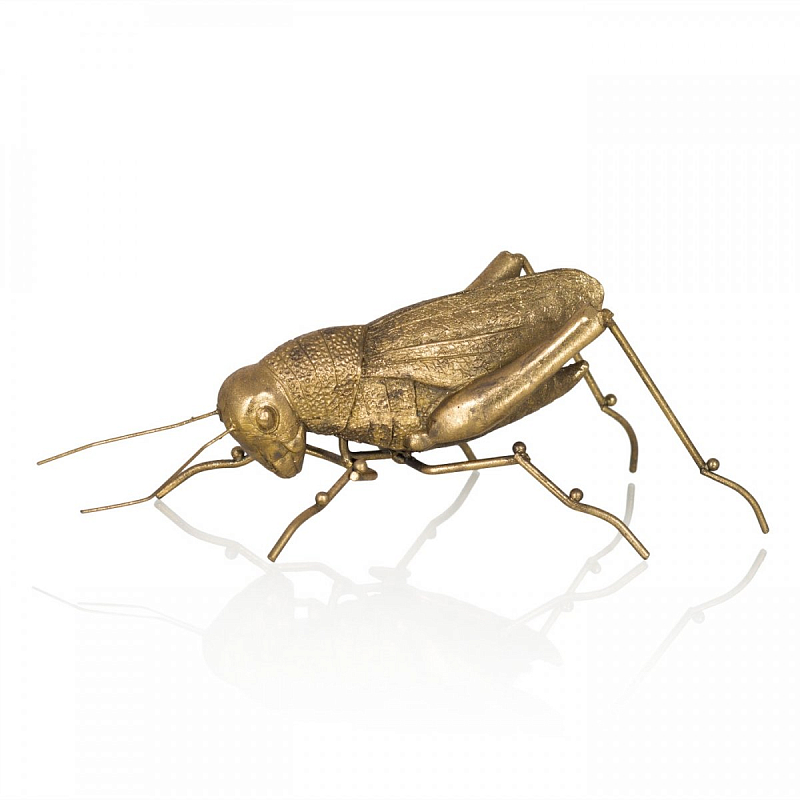 Декоративная фигурка кузнечика Grasshopper Золотой Декоративная фигурка кузнечика Grasshopper Золотой в Твери | Loft Concept