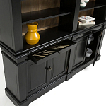 Витрина из массива сосны Sterling Showcase Black варинант исполнения - 5 | Loft Concept в Твери