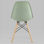 Пластиковый стул на ножках из массива бука Eames Mint варинант исполнения - 4 | Loft Concept в Твери