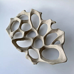 Блюдо «Бежевый коралл» варинант исполнения - 2 | Loft Concept в Твери