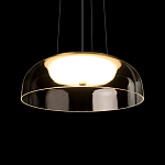 Подвесной светильник  с плоским прозрачным стеклянным плафоном Grada Light варинант исполнения - 8 | Loft Concept в Твери