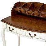 Стол-бюро из массива дерева Montmartre Provence White Desk варинант исполнения - 2 | Loft Concept в Твери