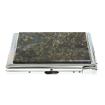 Портсигар на 10 сигарет с газовой зажигалкой из натурального камня Лабрадор Stone Cigarettes Cases варинант исполнения - 5 | Loft Concept в Твери