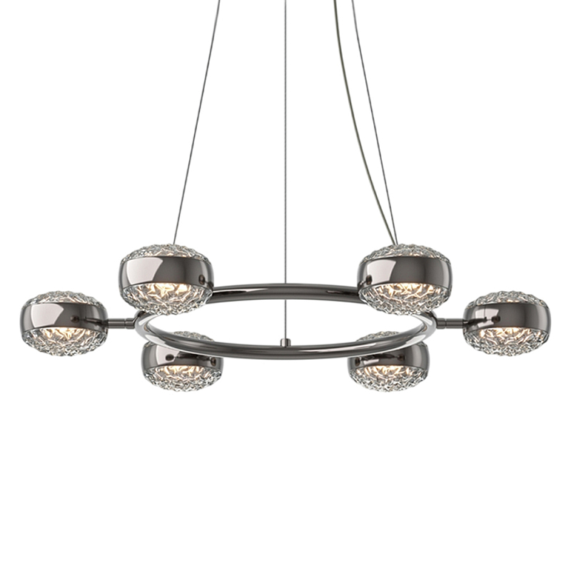 Люстра подвесная Mind 3000К 60Вт Черный Серый Латунь в Твери | Loft Concept 