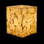 Торшер прямоугольный из натурального камня Calcite Geometry варинант исполнения - 5 | Loft Concept в Твери