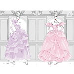 Megan Hess. Elegance варинант исполнения - 2 | Loft Concept в Твери