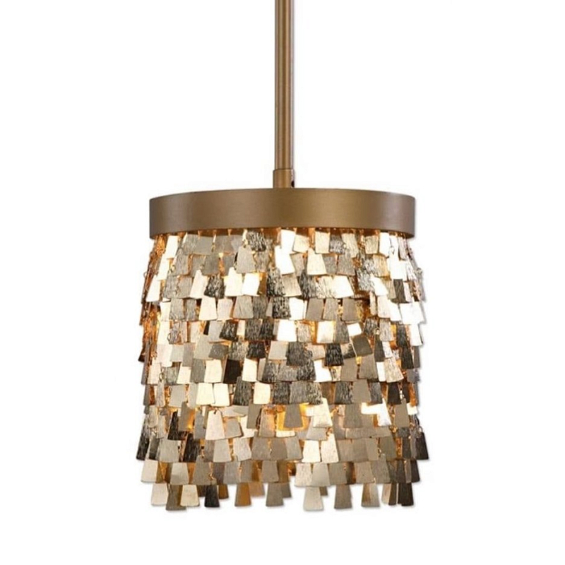 Подвесной светильник Uttermost Lamps Tillie 1 Light Золотой Подвесной светильник Uttermost Lamps Tillie 1 Light Золотой в Твери | Loft Concept