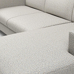 Мебельная ткань Шенилл серо-голубой цвет 142 см T4-47 варинант исполнения - 12 | Loft Concept в Твери