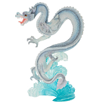 Декоративная статуэтка Дракон White Blue Water Dragon Statuette варинант исполнения - 1 | Loft Concept в Твери