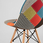 Стул с обивкой в технике пэчворк DSW варинант исполнения - 6 | Loft Concept в Твери