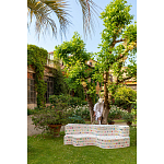 Дизайнерский модульный диван волнистой формы с цветным принтом Poltronova Superonda Sofa варинант исполнения - 44 | Loft Concept в Твери