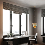 Люстра конусовидная с каскадом из разноцветных круглых подвесов Key Lustar варинант исполнения - 5 | Loft Concept в Твери