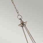 Люстра с прозрачными плафонами из пузырчатого стекла Kichler варинант исполнения - 8 | Loft Concept в Твери