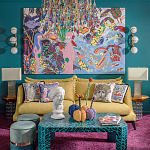 Homer Simpson in Paradise картина акрил на холсте варинант исполнения - 1 | Loft Concept в Твери