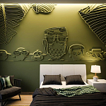 Барельеф OWLS варинант исполнения - 2 | Loft Concept в Твери