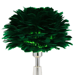 Настольная лампа с перьями Plumage Green Table Lamp варинант исполнения - 2 | Loft Concept в Твери