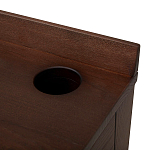 Рабочий стол из массива ясеня Marleen Brown Desk варинант исполнения - 2 | Loft Concept в Твери