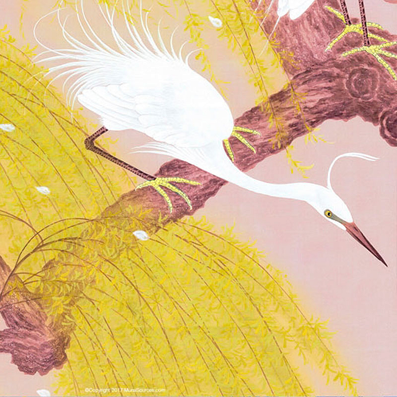 Обои ручная роспись Herons & Willows Summer Обои ручная роспись Herons & Willows Summer в Твери | Loft Concept