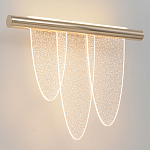 Бра с тремя элементами в форме лепестков и металлическим основанием DALI Tonin Casa варинант исполнения - 1 | Loft Concept в Твери