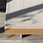 Дизайнерский кофейный стол из дерева с керамической столешницей уличный SWAY Coffee Table варинант исполнения - 4 | Loft Concept в Твери